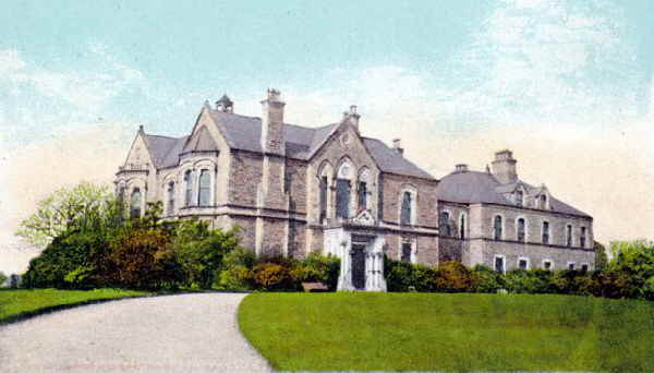The House of the Resurrection, formerly Hall Croft, soon after the arrival of the community to Mirfield in 1898